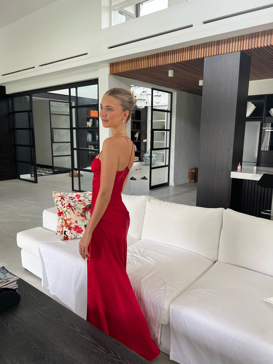 Hntr the Label Gaia Gown - Wine