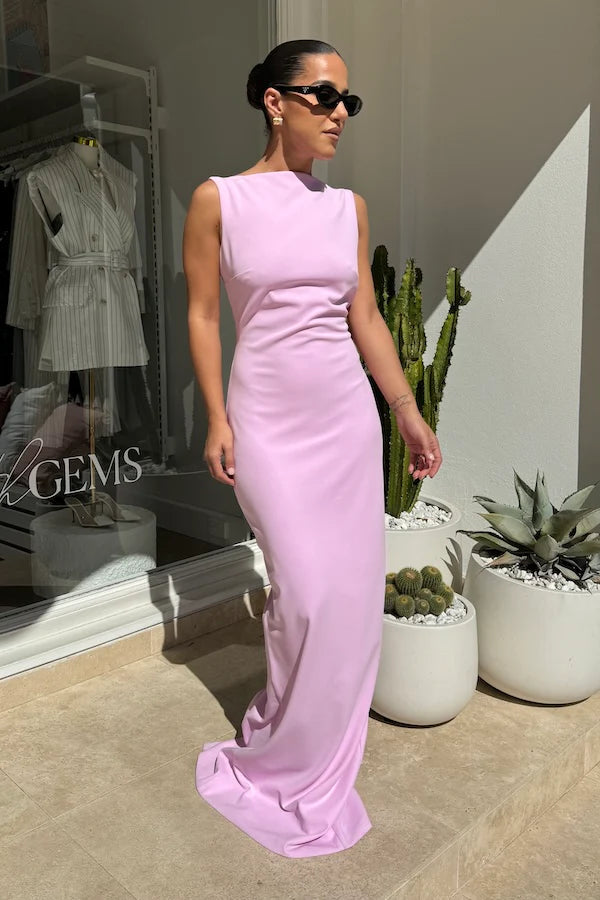 Effie Kats Verona Gown - Taffy Pink