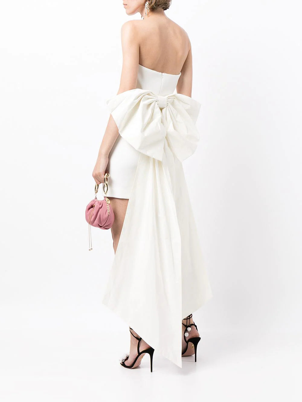 Rebecca Vallance Daphne bow-detail mini dress