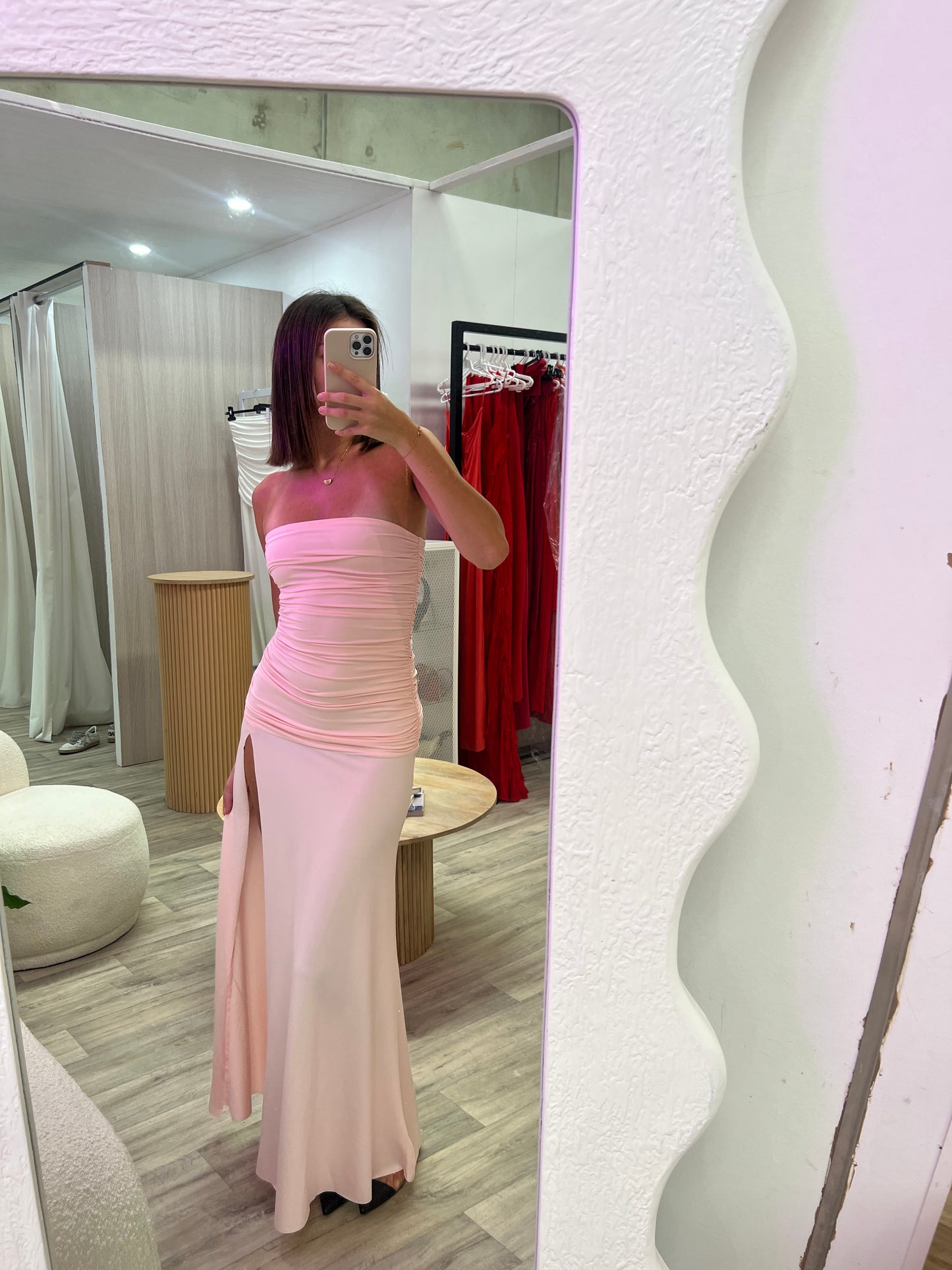 Ribbon Dress - Pink