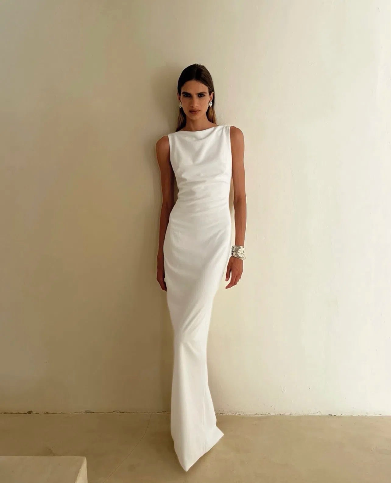 Effie Kats Verona Gown - Ivory