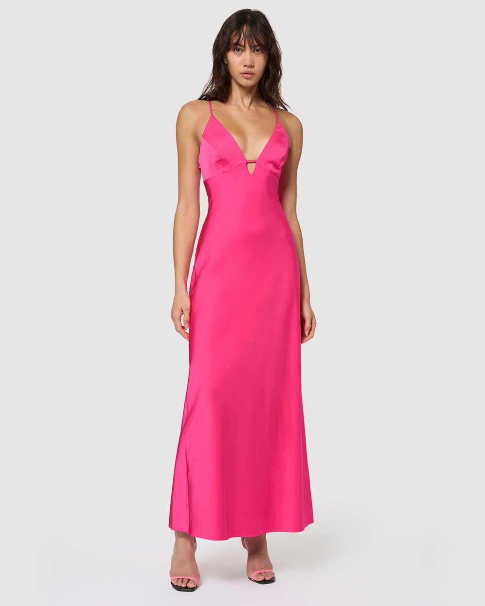 Manning Cartell Time to Shine Slip dress - Hyper Pink