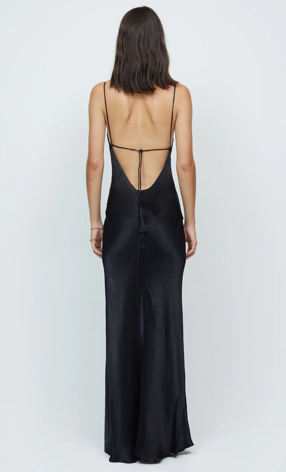 Bec and Bridge Ren Split Maxi dress - BLACK